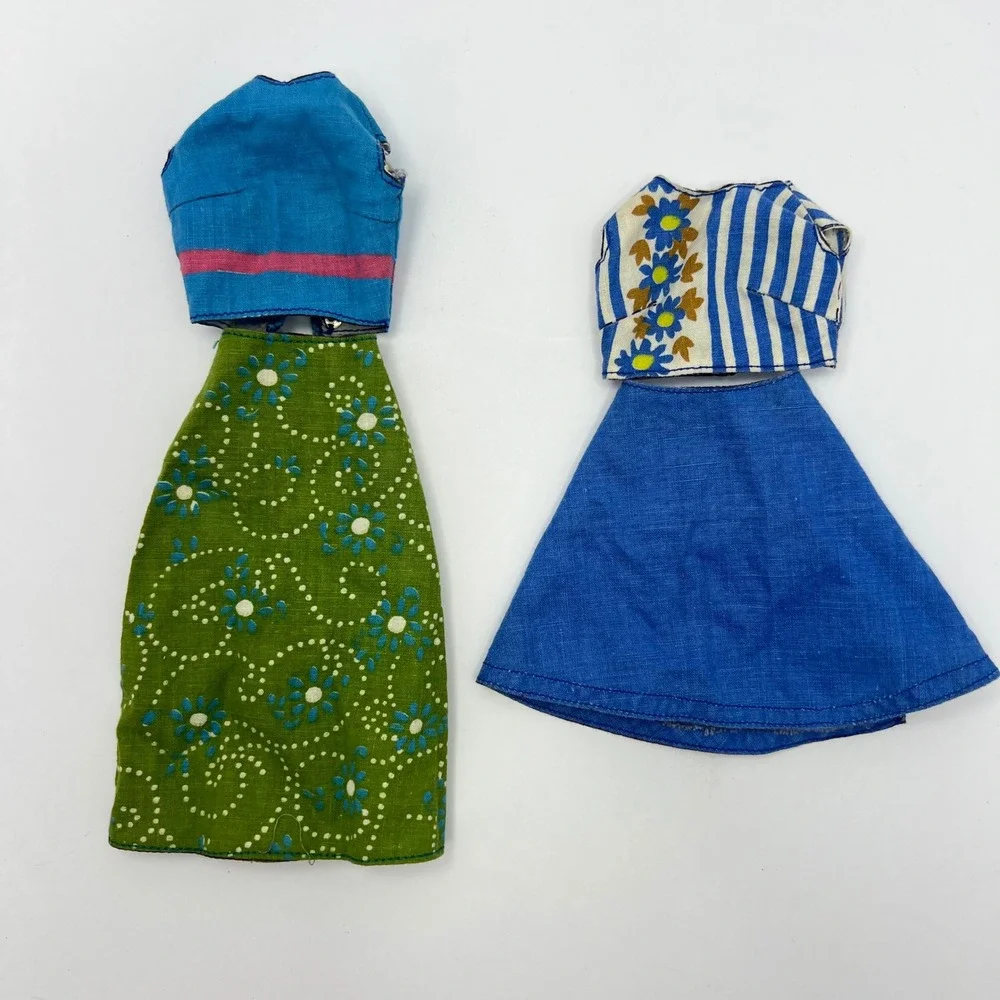 Vintage Handmade Barbie Ken Doll Clothes Lot 60s Outfits 13 Pieces 11.5 inch Mod
